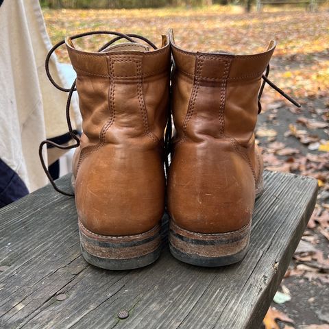 Oldspeed Service Boot 6” in Horween Tan Latigo