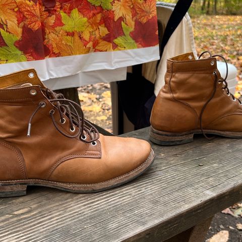 Oldspeed Service Boot 6” in Horween Tan Latigo