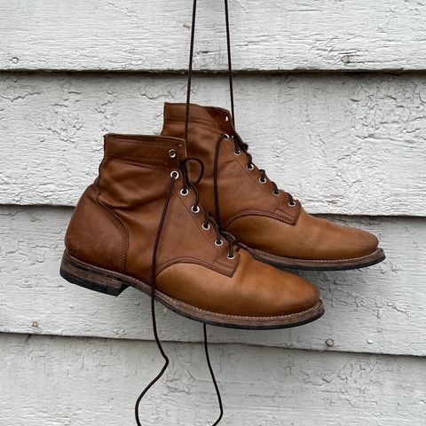 Oldspeed Service Boot 6” in Horween Tan Latigo