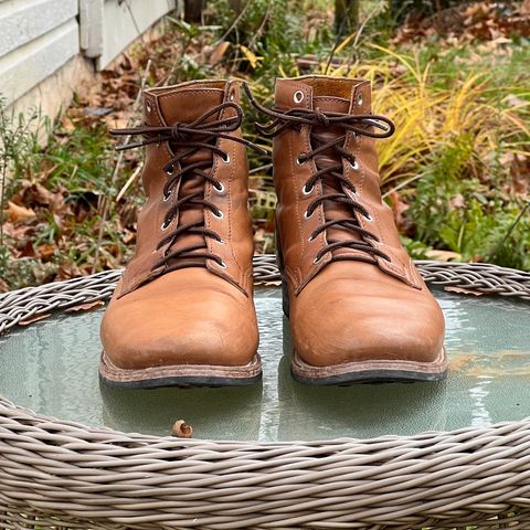 Oldspeed Service Boot 6” in Horween Tan Latigo