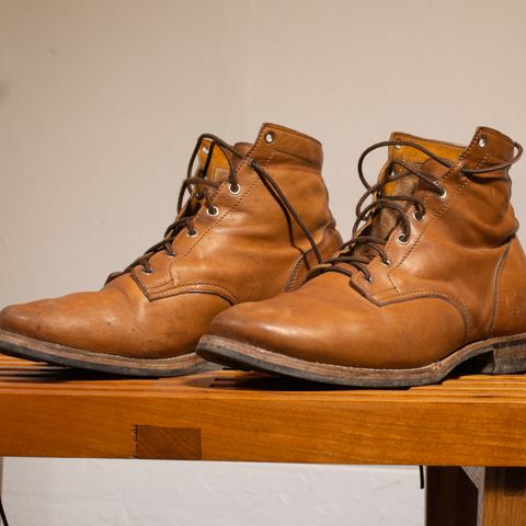 Oldspeed Service Boot 6” in Horween Tan Latigo