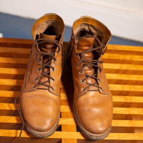 Oldspeed Service Boot 6” in Horween Tan Latigo