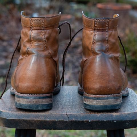 Oldspeed Service Boot 6” in Horween Tan Latigo
