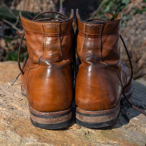 Oldspeed Service Boot 6” in Horween Tan Latigo