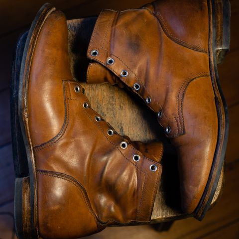 Oldspeed Service Boot 6” in Horween Tan Latigo