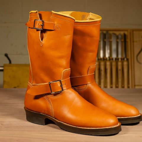 Oldspeed Engineer Sample in Wickett & Craig Tan English Bridle