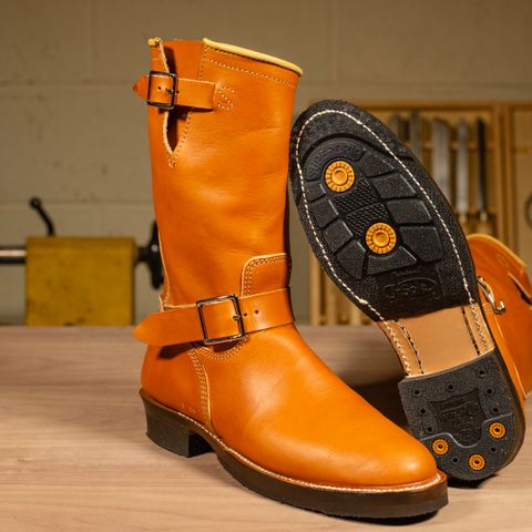 Oldspeed Engineer Sample in Wickett & Craig Tan English Bridle