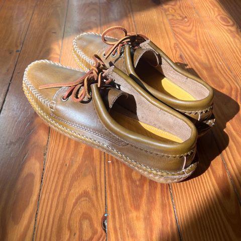 Quoddy Blucher in Horween Olive Chromexcel