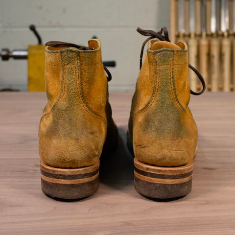 Oldspeed Service Boot 6” in Horween Tan Latigo Rough Out