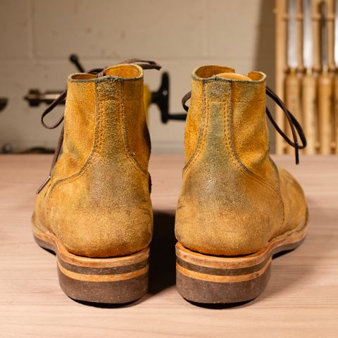 Oldspeed Service Boot 6” in Horween Tan Latigo Rough Out