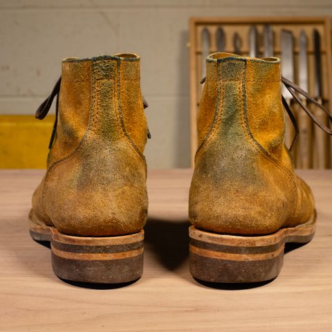 Oldspeed Service Boot 6” in Horween Tan Latigo Rough Out