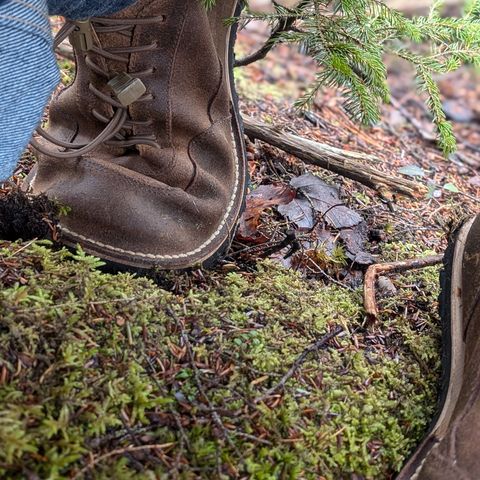 View photo of Turriff Functional Footwear C-01 Anatomical Outdoor Shoe in C.F. Stead Prairie Waxy Commander