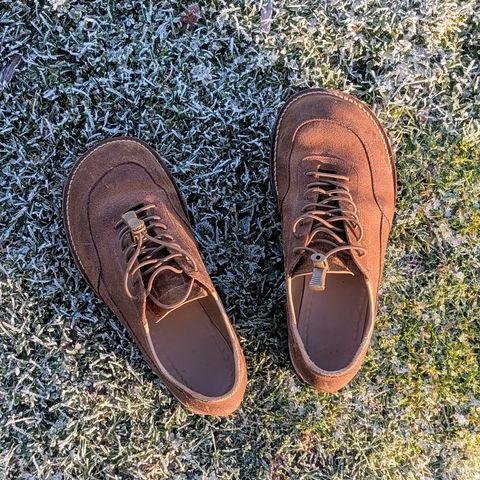 View photo of Turriff Functional Footwear C-01 Anatomical Outdoor Shoe in C.F. Stead Prairie Waxy Commander