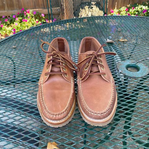 Rancourt & Co. Classic Ranger-Moc in Horween Unglazed Natural Shell Cordovan