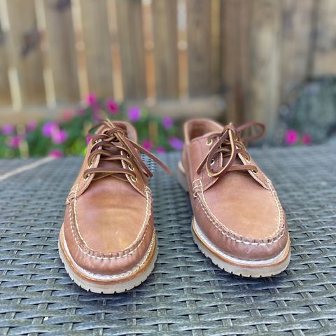 Rancourt & Co. Classic Ranger-Moc in Horween Unglazed Natural Shell Cordovan