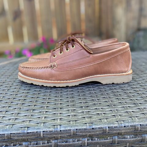 Rancourt & Co. Classic Ranger-Moc in Horween Unglazed Natural Shell Cordovan