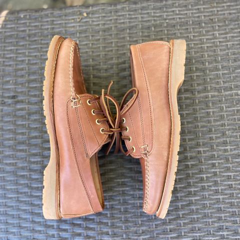 Rancourt & Co. Classic Ranger-Moc in Horween Unglazed Natural Shell Cordovan