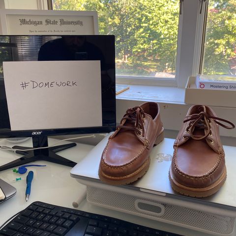 Rancourt & Co. Classic Ranger-Moc in Horween Unglazed Natural Shell Cordovan