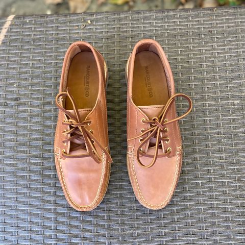 Rancourt & Co. Classic Ranger-Moc in Horween Unglazed Natural Shell Cordovan