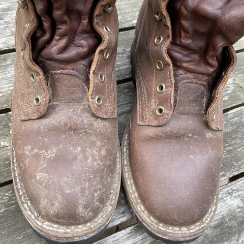 Nicks Urban Logger in Horween Natural Waxed Flesh