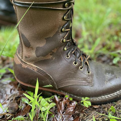 Nicks Urban Logger in Horween Natural Waxed Flesh