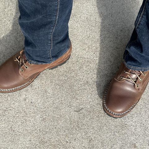 Nicks Urban Logger in Horween Natural Waxed Flesh