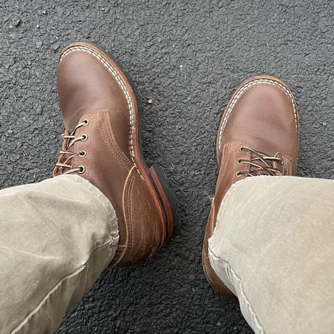 Nicks Urban Logger in Horween Natural Waxed Flesh