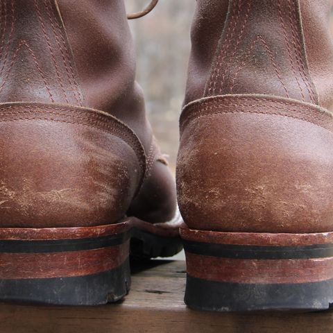 Nicks Urban Logger in Horween Natural Waxed Flesh
