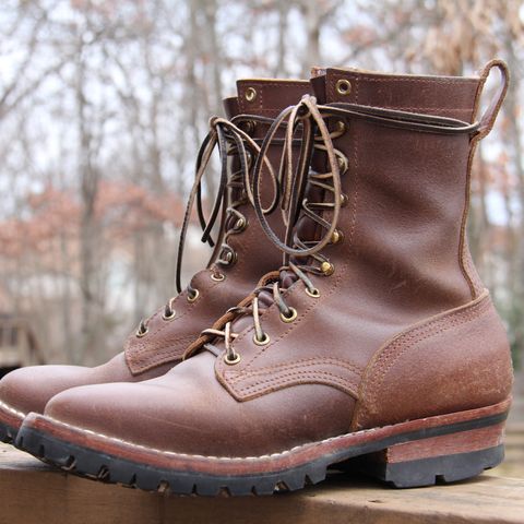 Nicks Urban Logger in Horween Natural Waxed Flesh