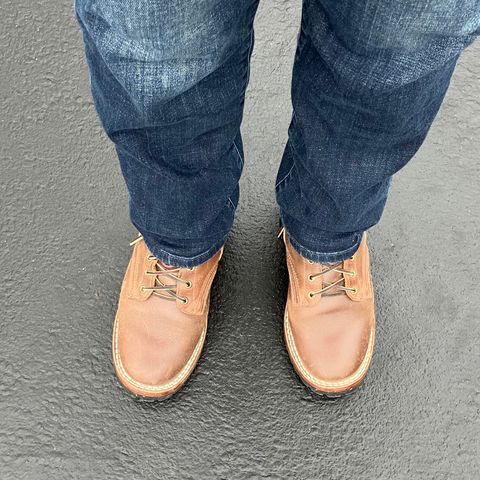 Nicks Urban Logger in Horween Natural Waxed Flesh
