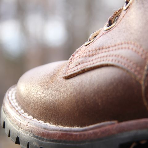 Nicks Urban Logger in Horween Natural Waxed Flesh