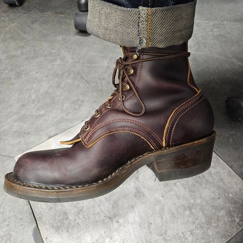 View photo of Frank's Boots Wilshire in Seidel Brown Domain