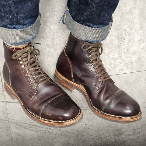 View photo of Viberg Service Boot PCT in Gallun Cigar Viking Calf