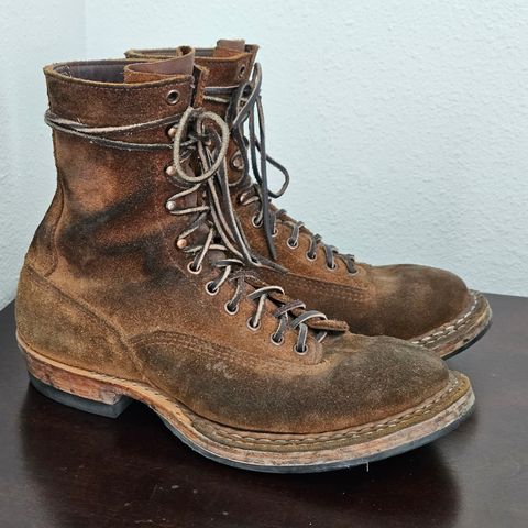 View photo of White's Bounty Hunter in Seidel Distressed Roughout