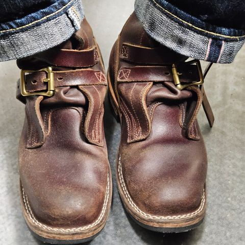 Nicks Heritage TankerPro in Horween Tan Waxed Flesh