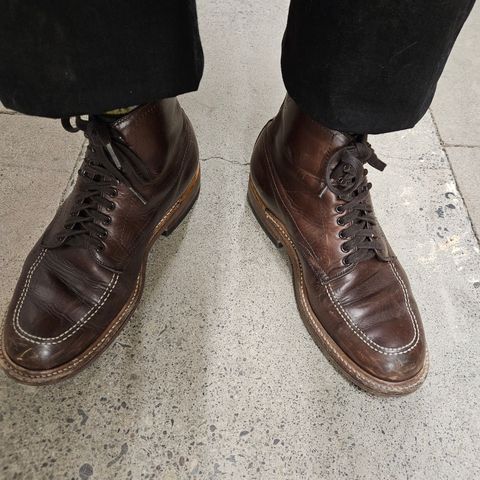 View photo of Alden Indy Boot in Horween Brown Chromexcel