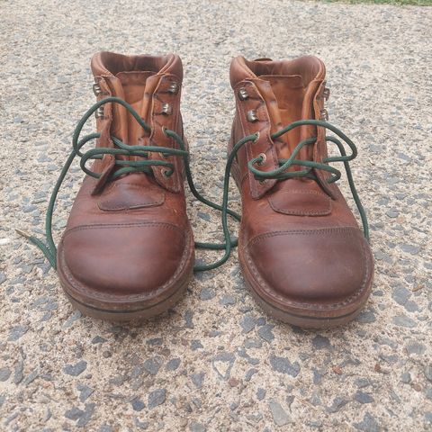 View photo of Jim Green African Ranger Barefoot Boot in Fudge Crazy Horse