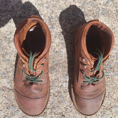 View photo of Jim Green African Ranger Barefoot Boot in Fudge Crazy Horse