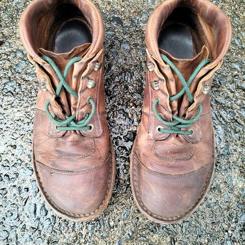 View photo of Jim Green African Ranger Barefoot Boot in Fudge Crazy Horse