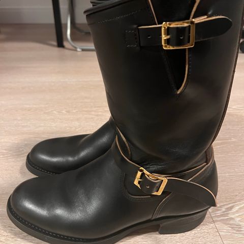 Attractions BILTBUCK Engineer Boots in Black Italian Horsebutt