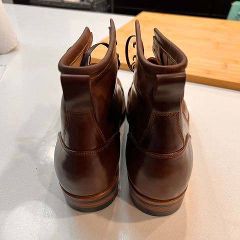 Iron Boots 5515 in Maryam Brown Shell Cordovan