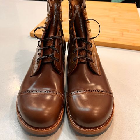 Iron Boots 5515 in Maryam Brown Shell Cordovan