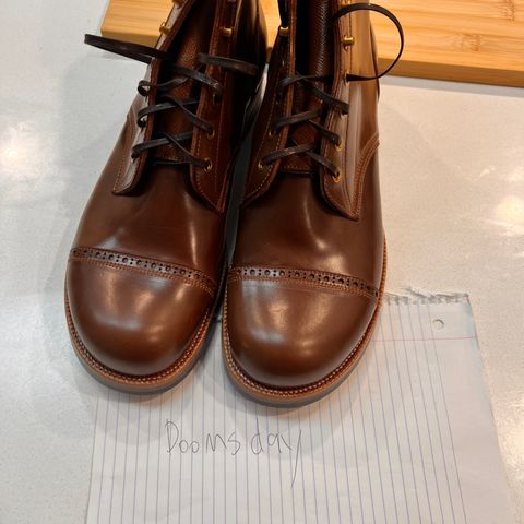 Iron Boots 5515 in Maryam Brown Shell Cordovan