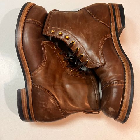 Iron Boots 5515 in Maryam Brown Shell Cordovan