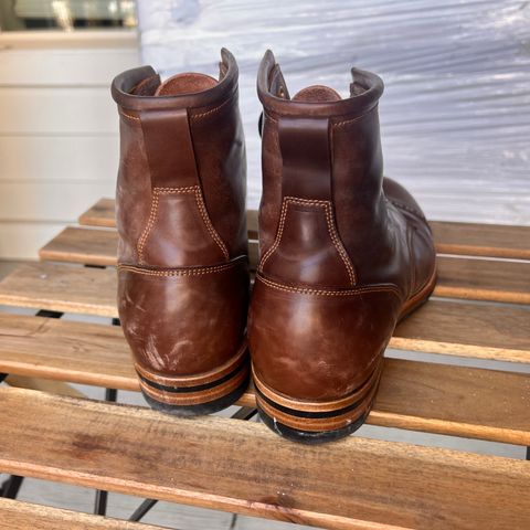 Iron Boots 5515 in Maryam Brown Shell Cordovan