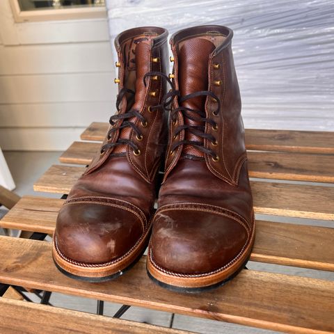 Iron Boots 5515 in Maryam Brown Shell Cordovan