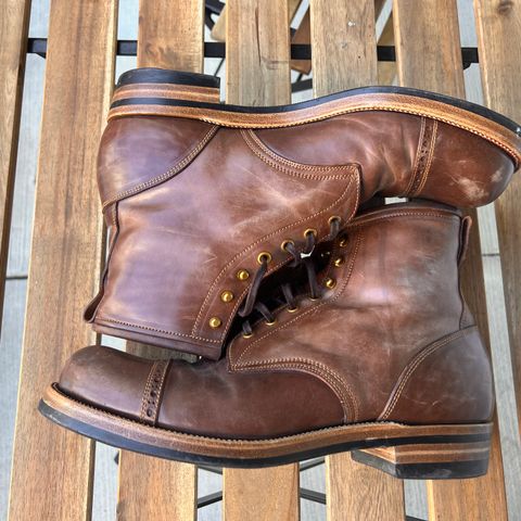 Iron Boots 5515 in Maryam Brown Shell Cordovan