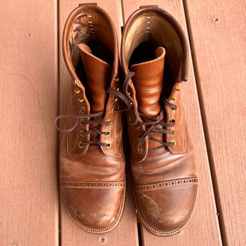 Iron Boots 5515 in Maryam Brown Shell Cordovan