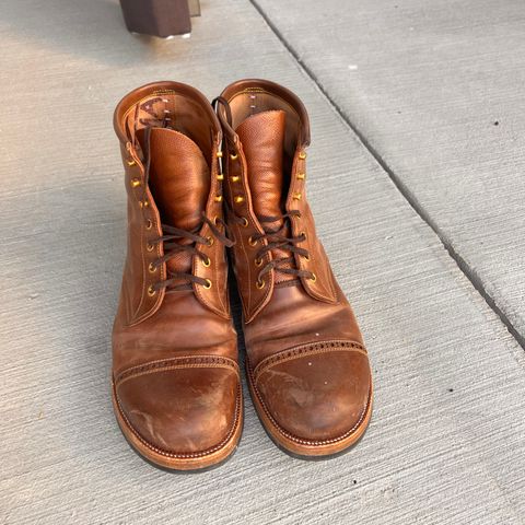 Iron Boots 5515 in Maryam Brown Shell Cordovan