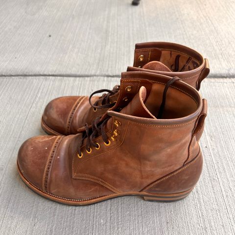 Iron Boots 5515 in Maryam Brown Shell Cordovan